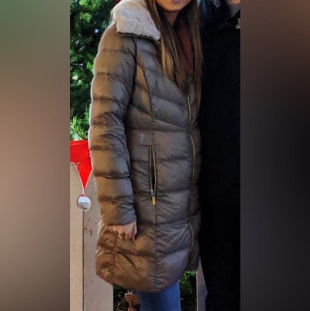 Michael Kors packable down fill coat